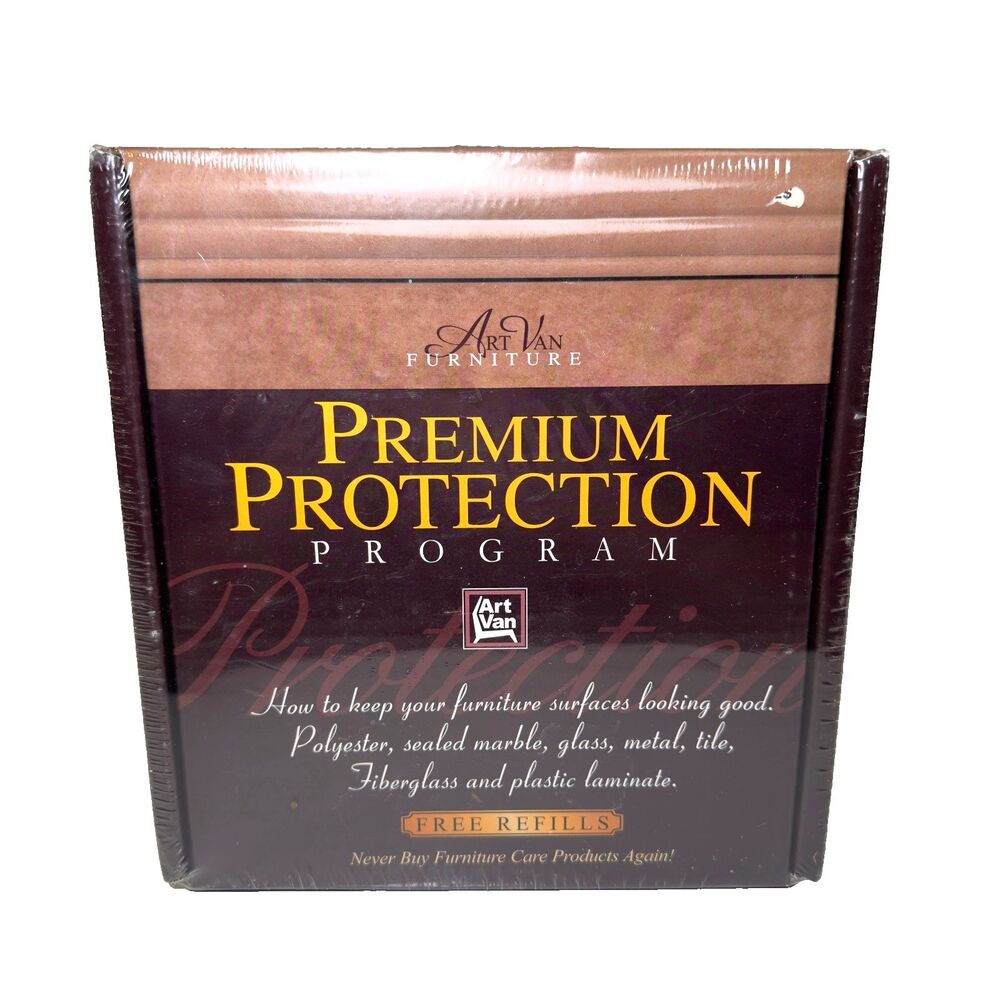 Art Van Premium Protection Program SEALED Furniture Protection Cleaning Kit NEW